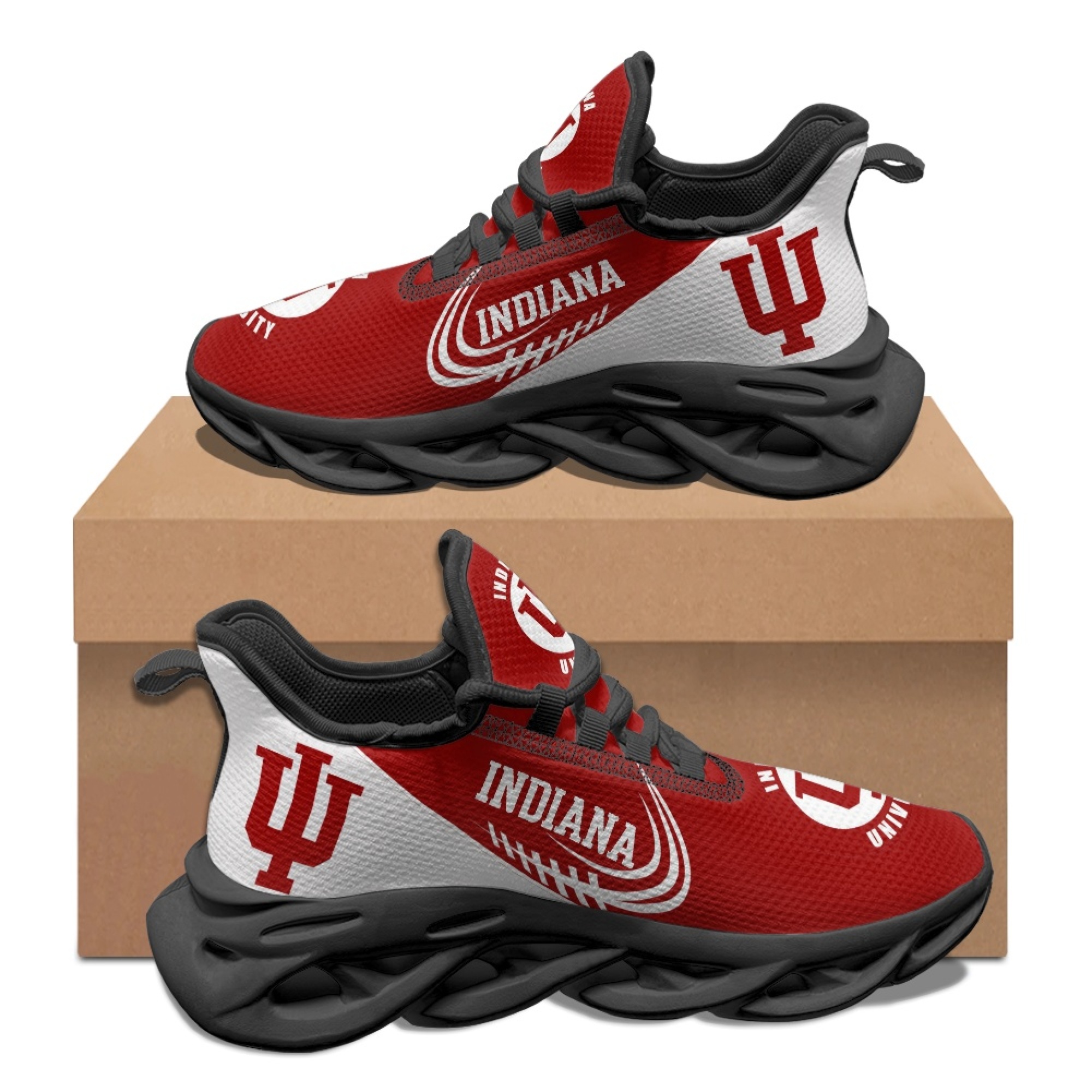 Women's Indiana Hoosiers Flex Control Sneakers 001